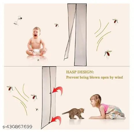 Magnetic Mosquito Net for Door