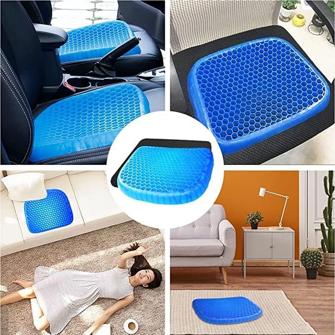 Egg Gel Seat Cushion Ergonomic Breathable Design