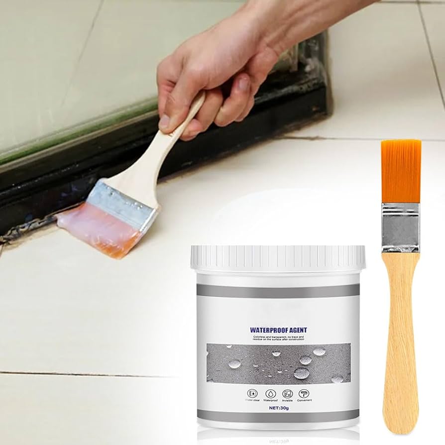 Transparent Waterproof Glue Plus Brush