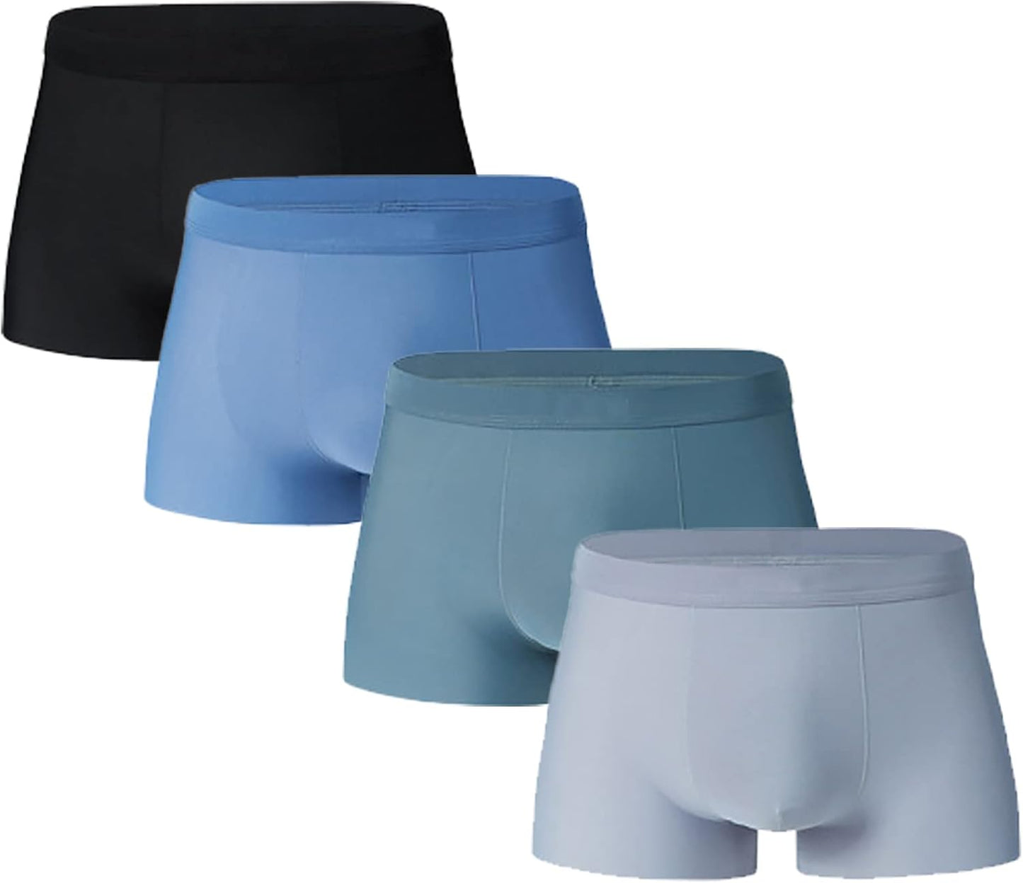 Men's Ice Silk Briefs Boxers (Pack of 5)