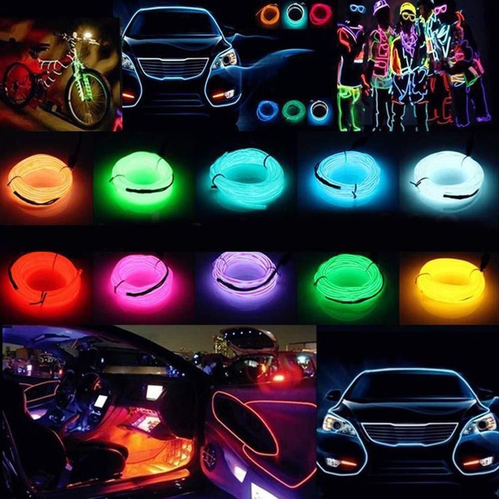 Car Interior Light ( Ice Blue )5M Neon Lights