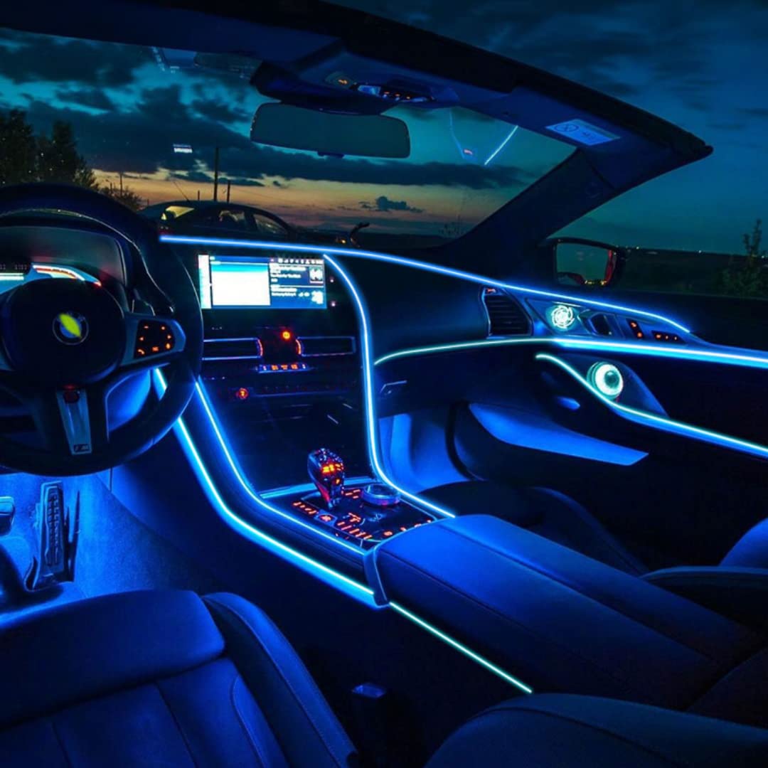 Car Interior Light ( Ice Blue )5M Neon Lights