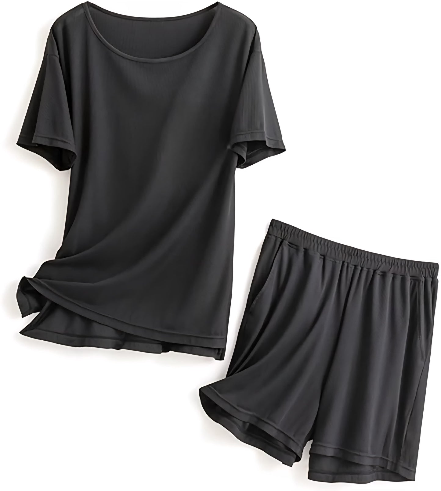 Solid Couple Co-Ord Set (Pack of 2)
