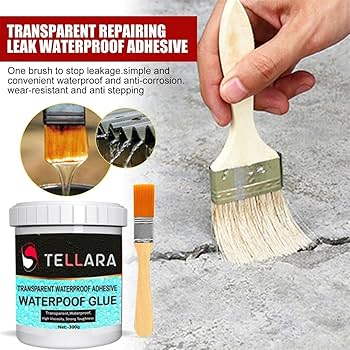 Transparent Waterproof Glue Plus Brush