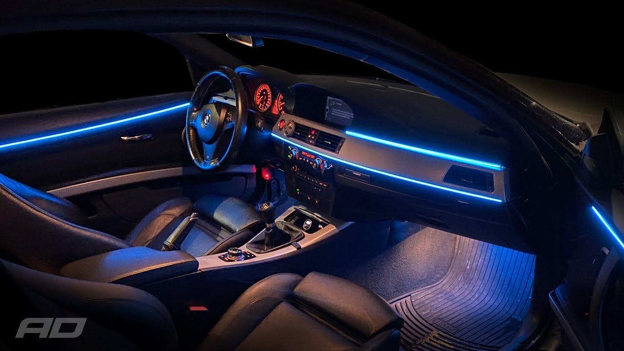 Car Interior Light ( Ice Blue )5M Neon Lights