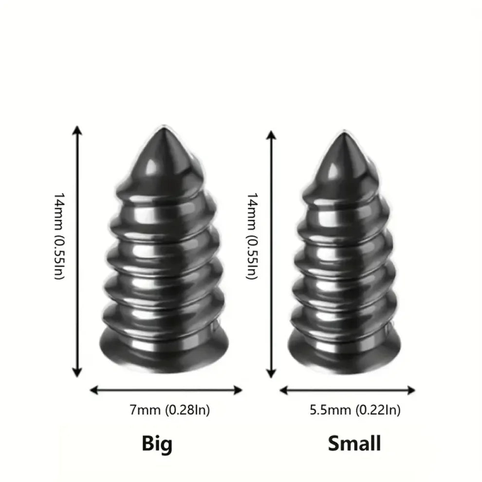 Motorcycle Car Fast Tool Self-Service Tire Repair Nail (Pack of 10)