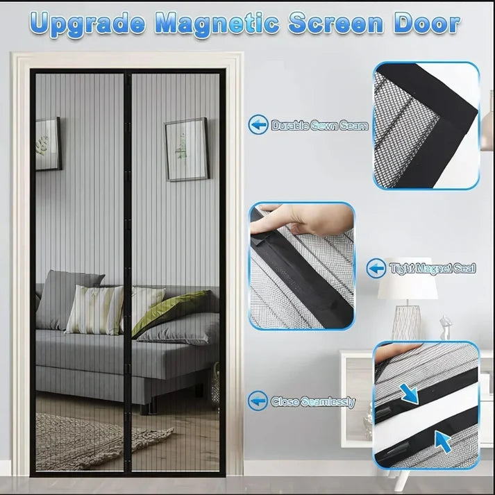 Magnetic Mosquito Net for Door