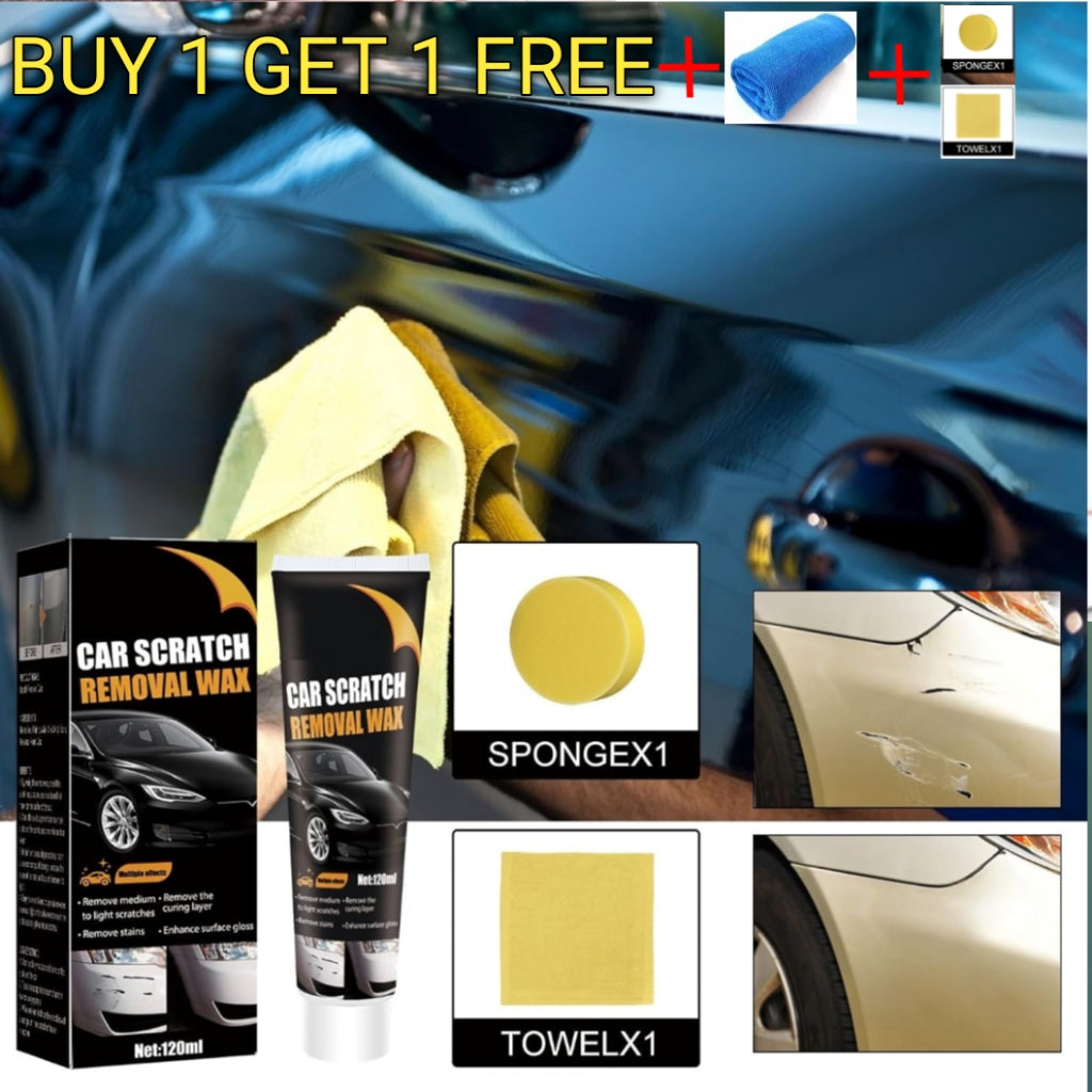 Car Scratch Removal Wax Pack of 2