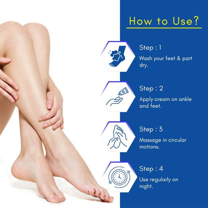 Foot Cream Fast Relief for Fingers & Feet Revive Cream (Pack of 2)