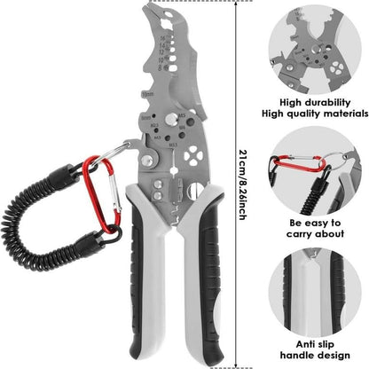 Foldable Multi-Tool Pliers for Electricians (Pack of 1)