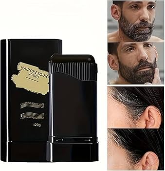 White Hair Covering Stick Black (R)