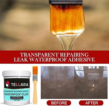 Transparent Waterproof Glue Plus Brush