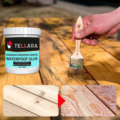 Transparent Waterproof Glue Plus Brush