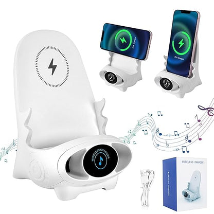 Wireless Fast Charger with Sound (All Type Phone)