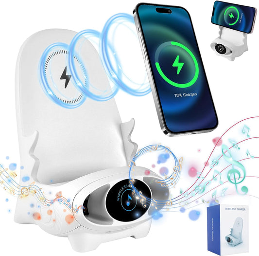 Wireless Fast Charger with Sound (All Type Phone)