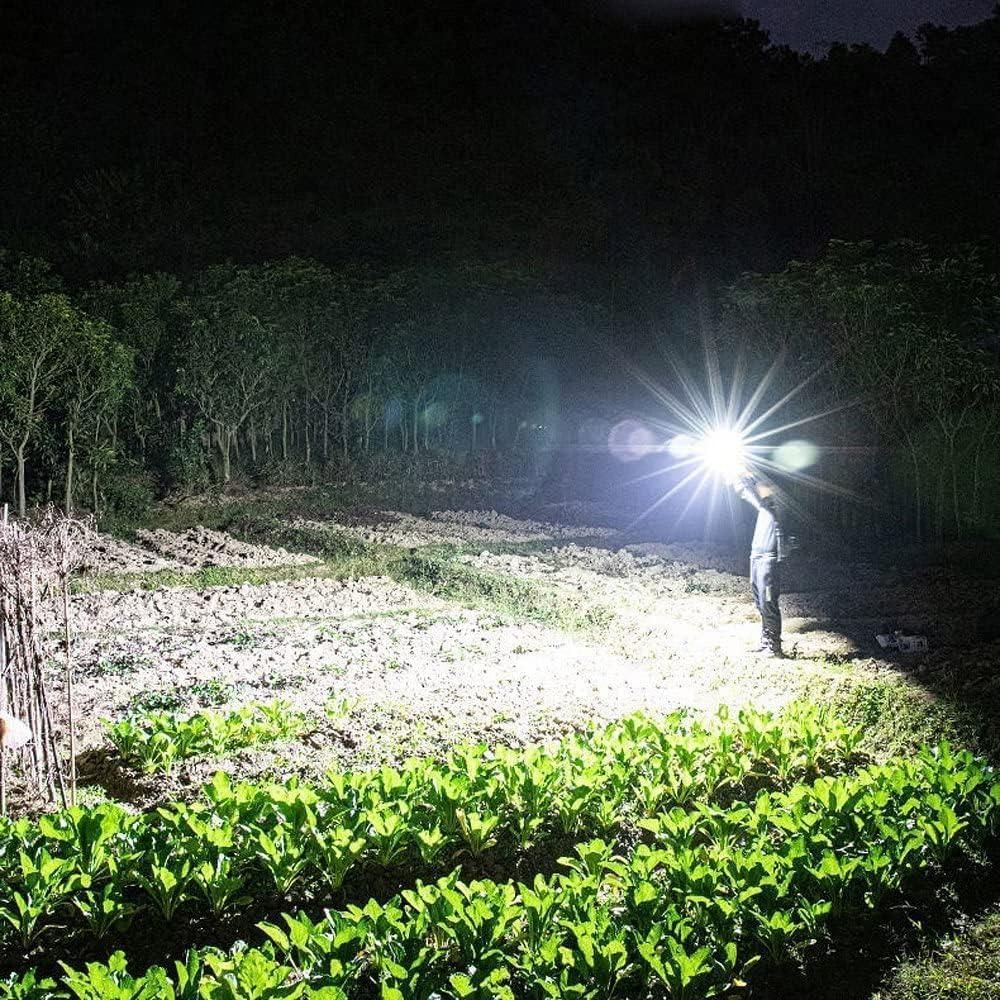 8 in 1 Portable Rechargeable Torch LED Flashlight (D)
