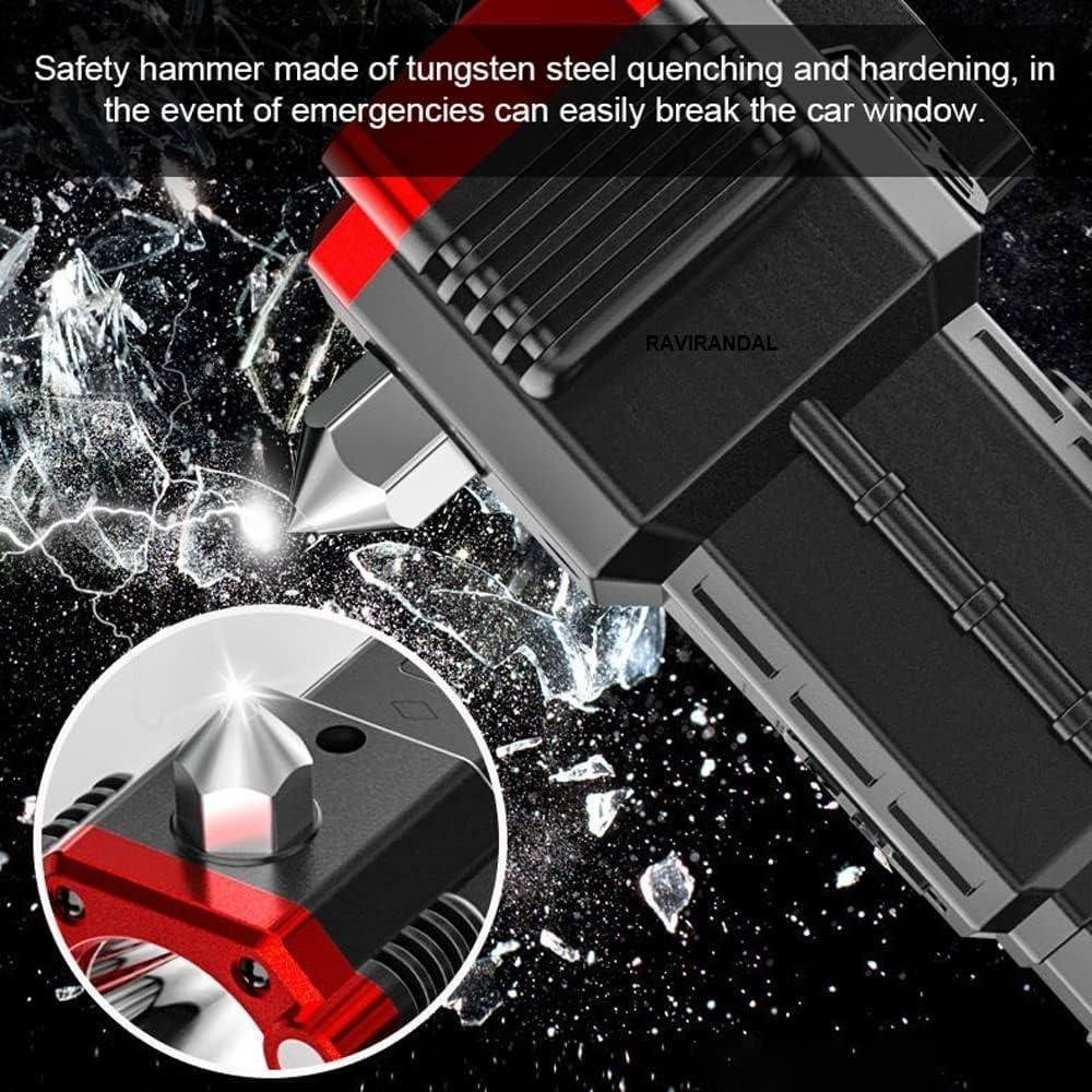 8 in 1 Portable Rechargeable Torch LED Flashlight (D)