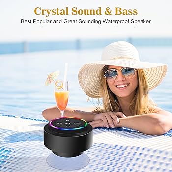 Large Suction Cup Waterproof Bluetooth Speaker