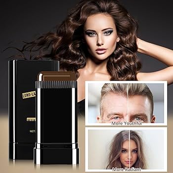 White Hair Covering Stick Black (R)