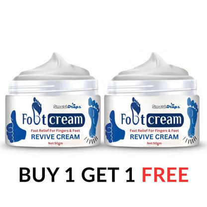 Foot Cream Fast Relief for Fingers & Feet Revive Cream (Pack of 2)