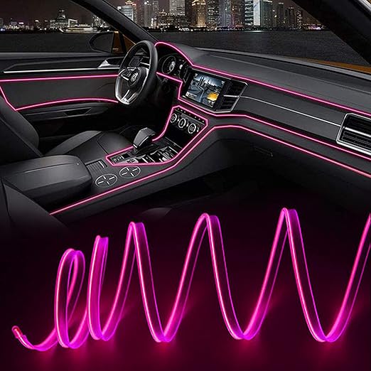 Car Interior Light ( Ice Blue )5M Neon Lights