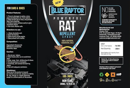Rat Repellent for Home and Car Spray