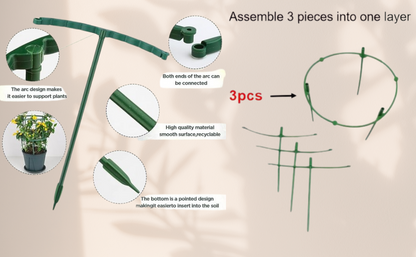 3 Layer Plant Support Cage