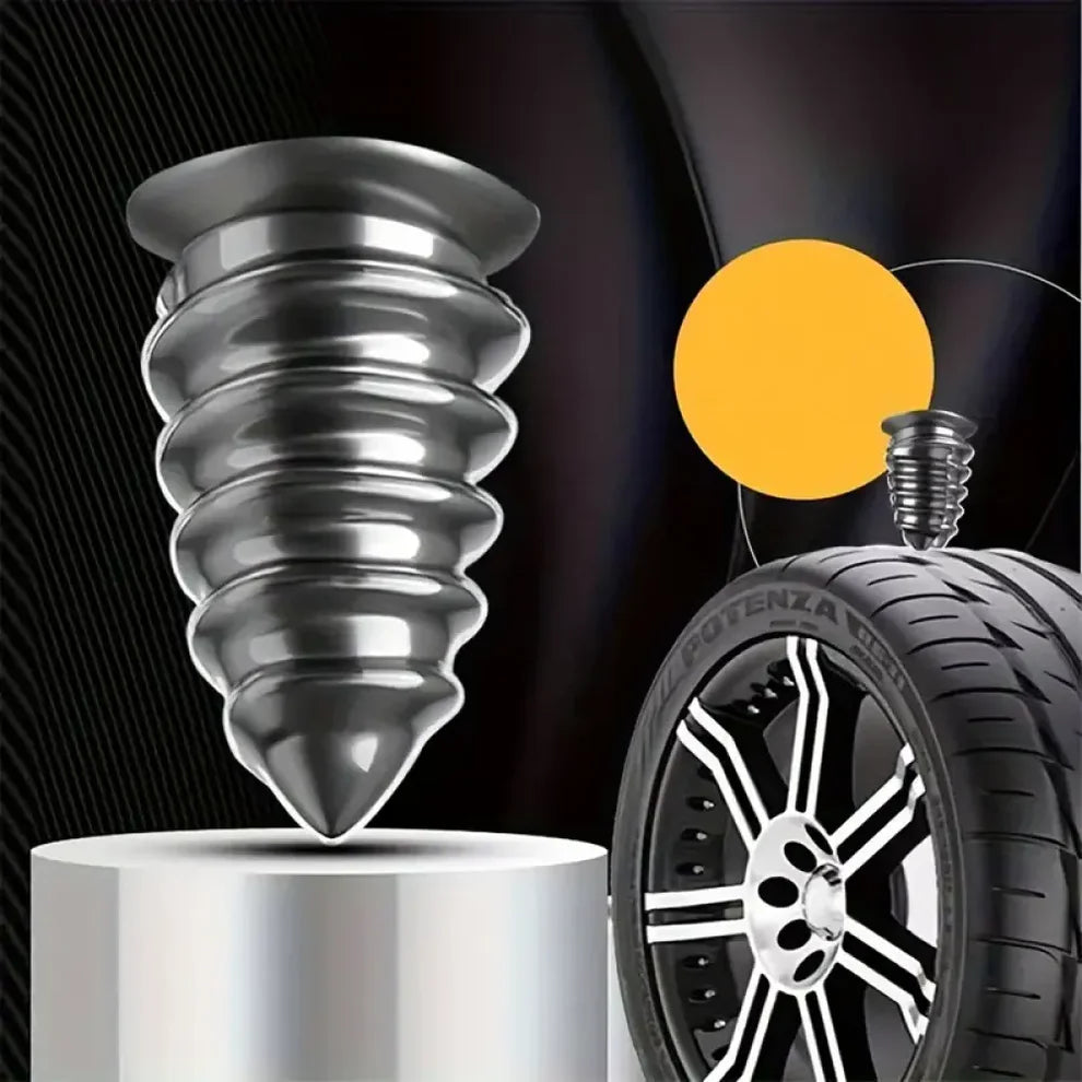 Motorcycle Car Fast Tool Self-Service Tire Repair Nail (Pack of 10)