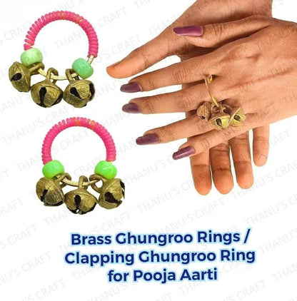 Bhajan Clapping Ghungroos Finger Ring