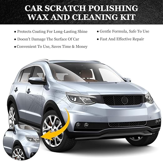 Car Scratch Removal Wax Pack of 2